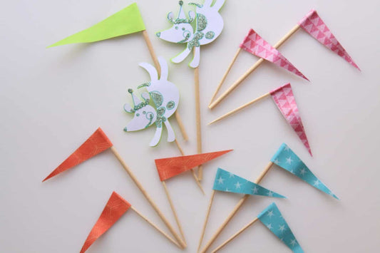 Carnival Party Cupcake Toppers