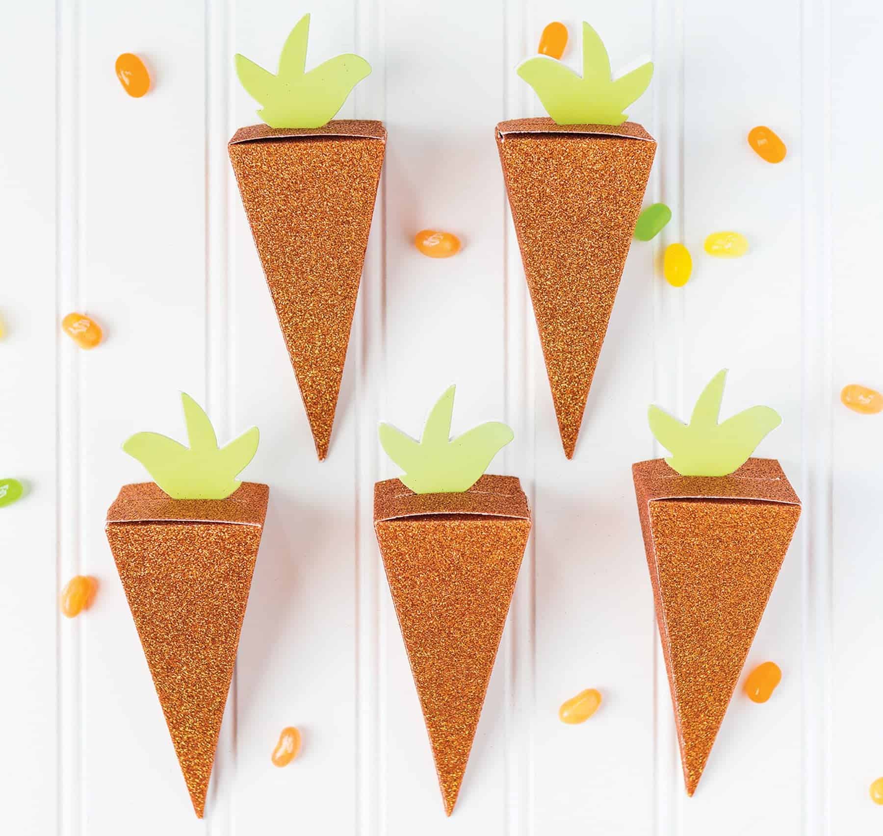 Carrot Easter Treat Boxes
