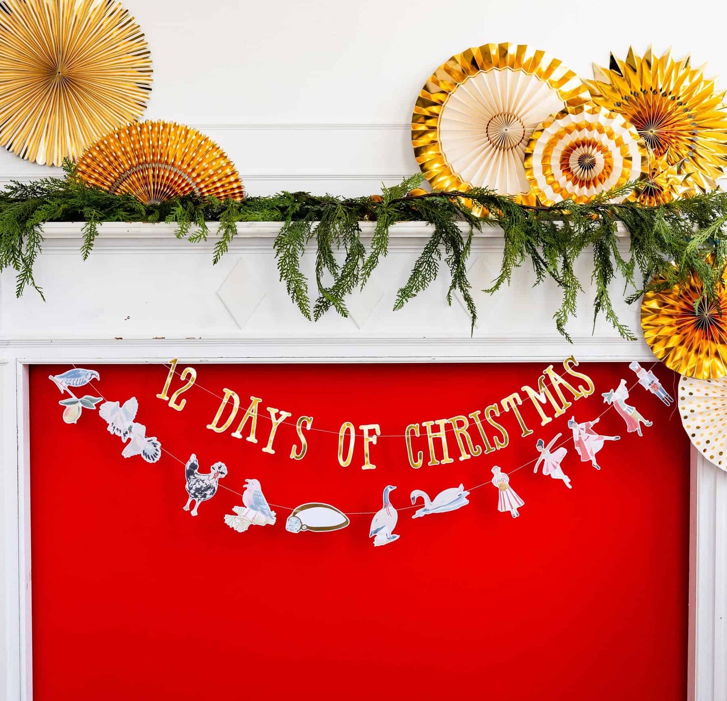 12 Days of Christmas Banner Set