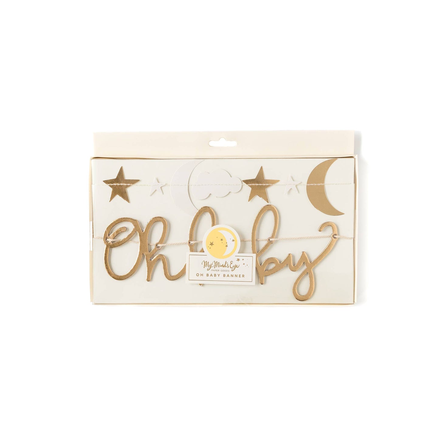 Oh Baby Moon and Stars Wall Decor