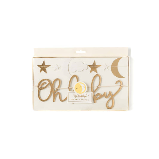 Oh Baby Moon and Stars Wall Decor