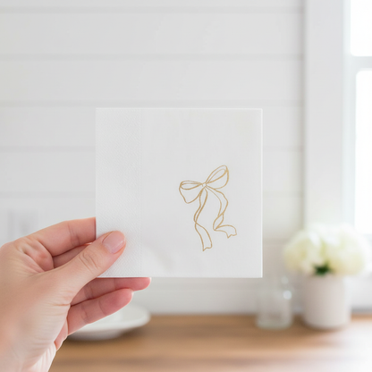 Close-up Hand Holding Napkin