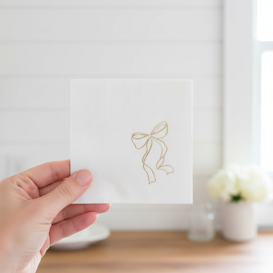 Close-up Hand Holding Napkin
