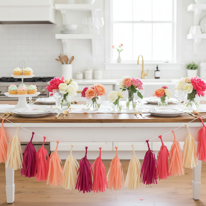 Close-up party table