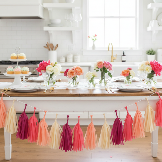 Close-up party table