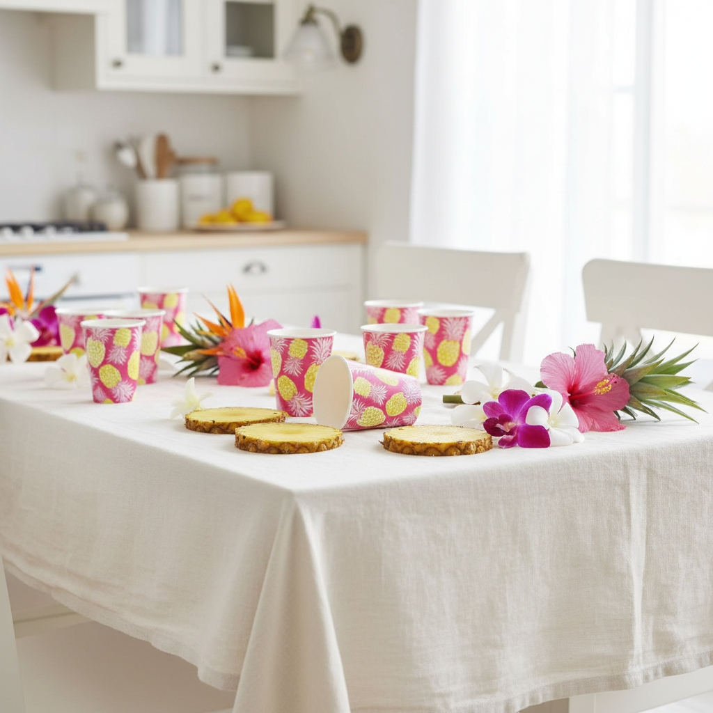 Close-up table setting