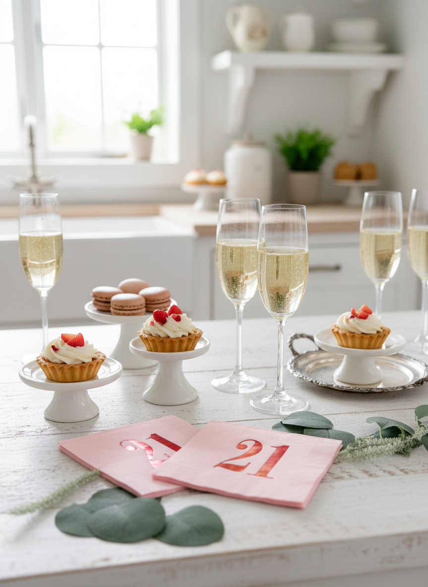 Cocktail party detail