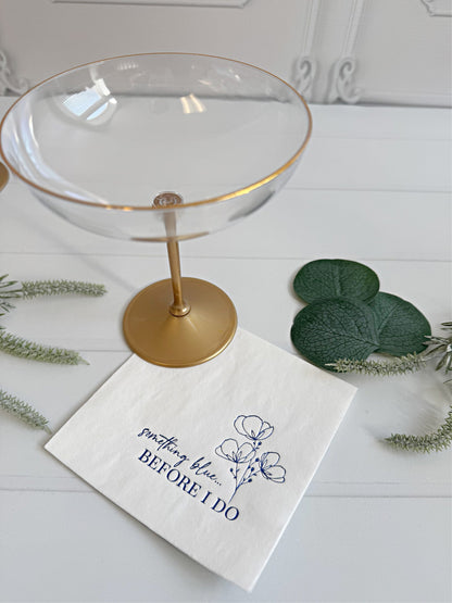 Clear Sleek Plastic Coupe Glass- 9 ounce - Set of 8