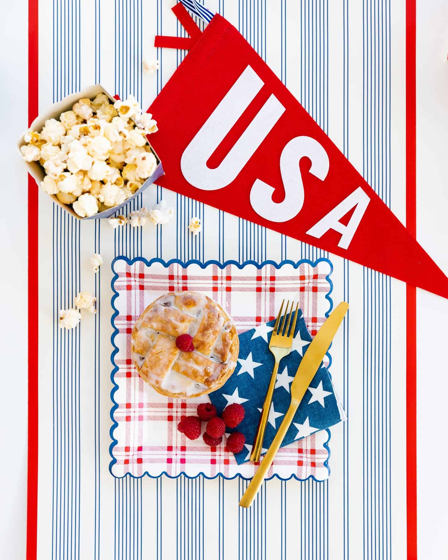 USA Felt Pennant Banner