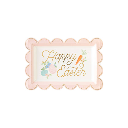 Happy Easter Dessert Plates