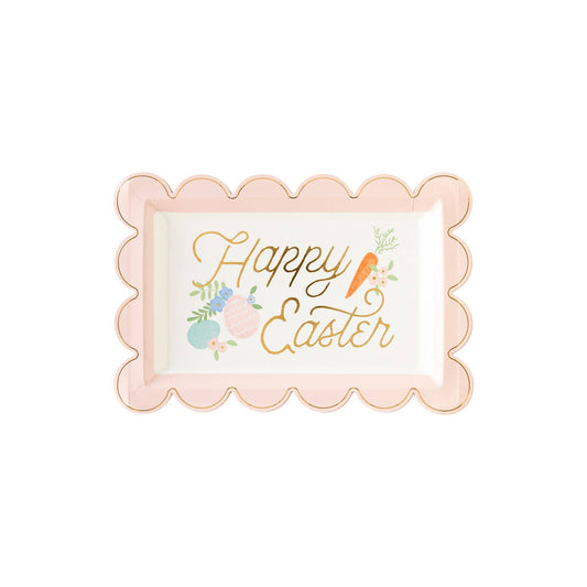 Happy Easter Dessert Plates