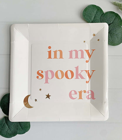 In My Spooky Era Halloween Paper Plates