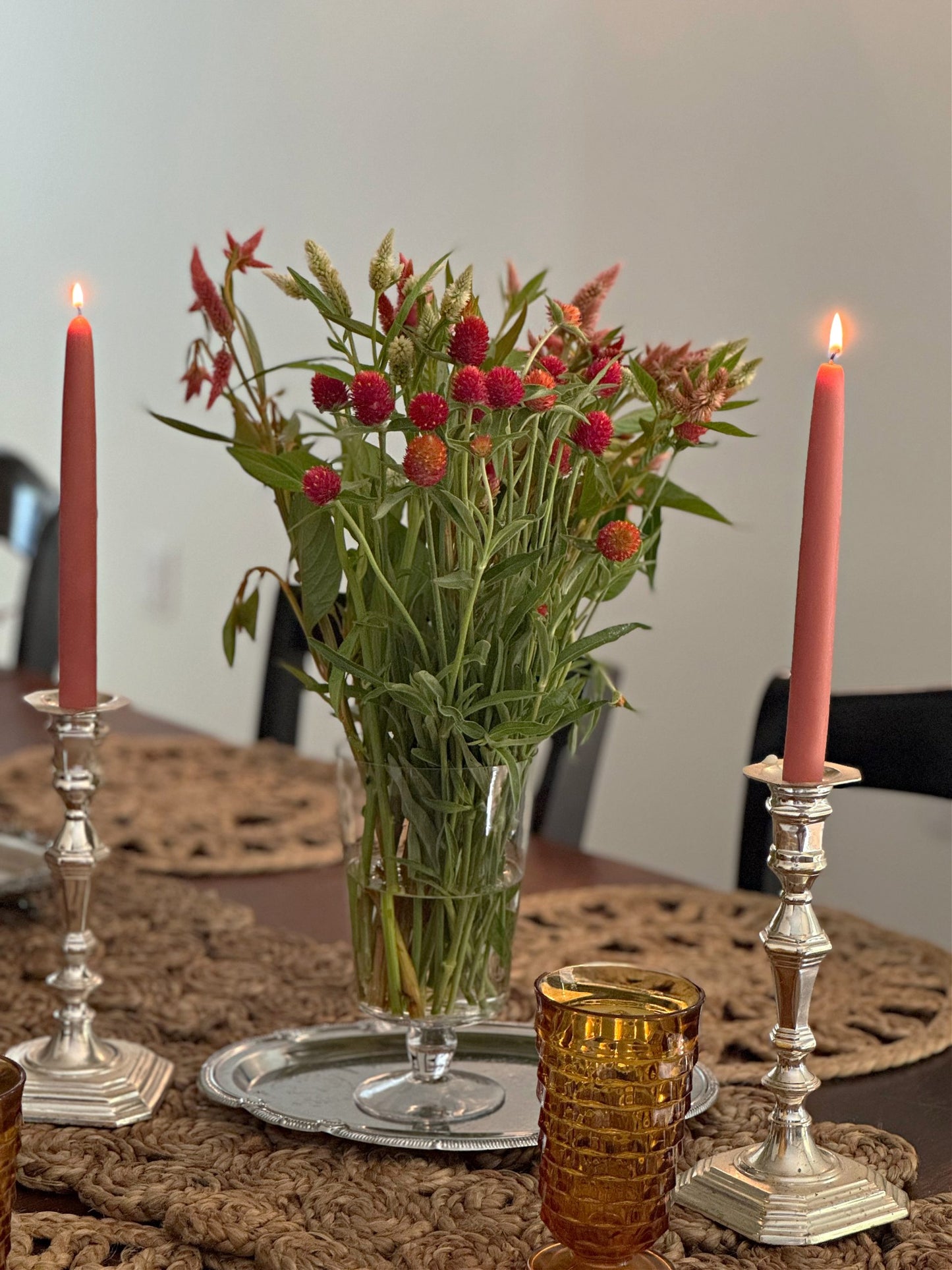 Terracotta Taper 10 in 100% Beeswax