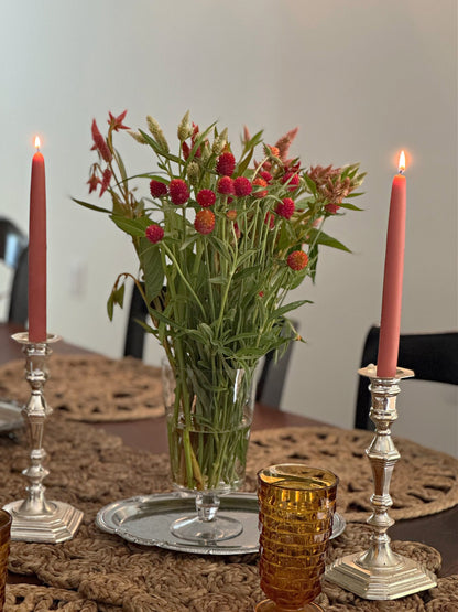 Terracotta Taper 10 in 100% Beeswax