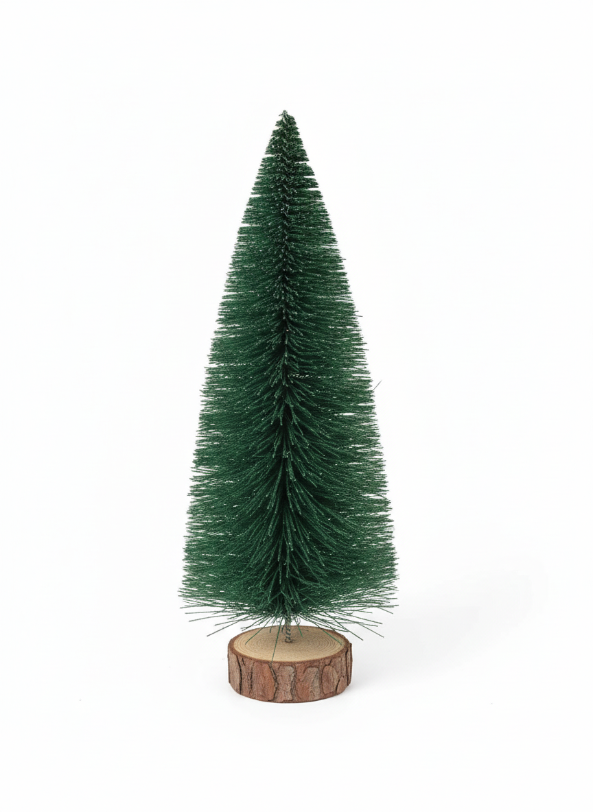 Deep Green Bottle Brush Tree