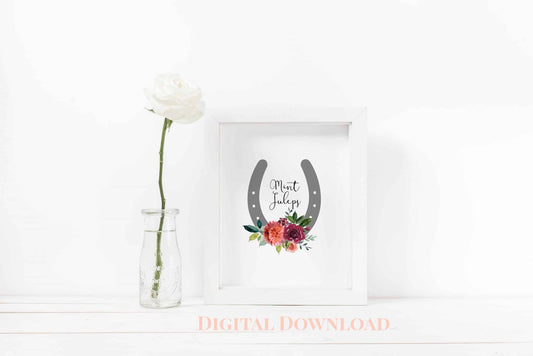 Derby Party Mint Juleps Sign