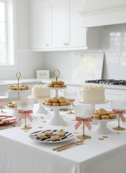 Dessert Table Blush Bows
