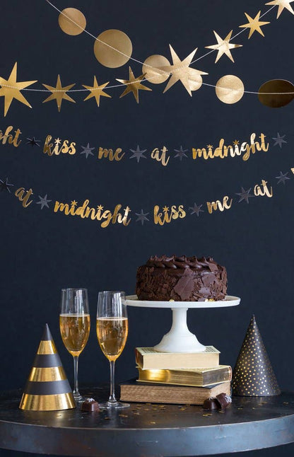 Kiss Me At Midnight NYE 2024 Banner