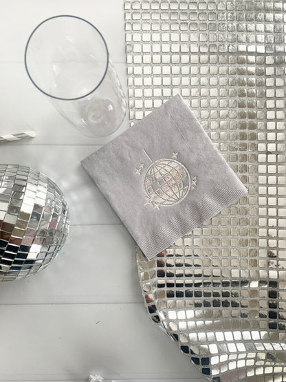Disco Ball Cocktail Napkins