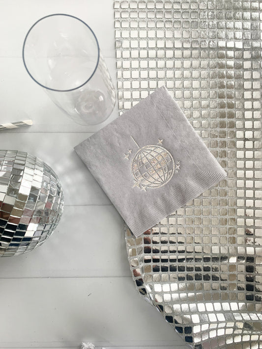 Disco Ball Cocktail Napkins