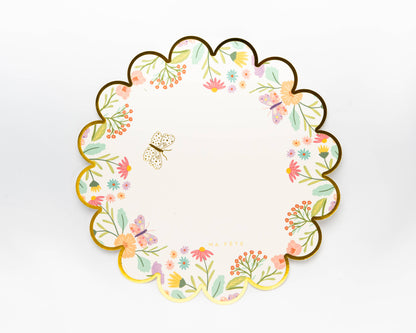 Round Tea Party Paper Placemats