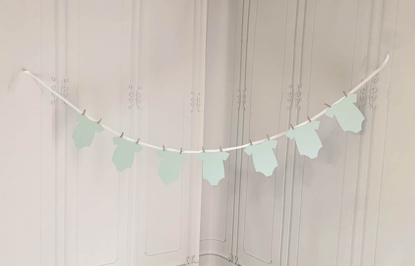 Baby Blue Onesie Banner