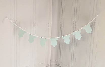 Baby Blue Onesie Banner