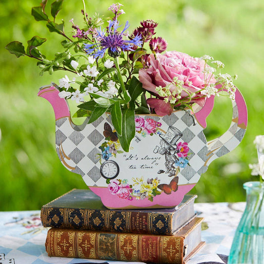 Teapot Vase - Alice in Wonderland