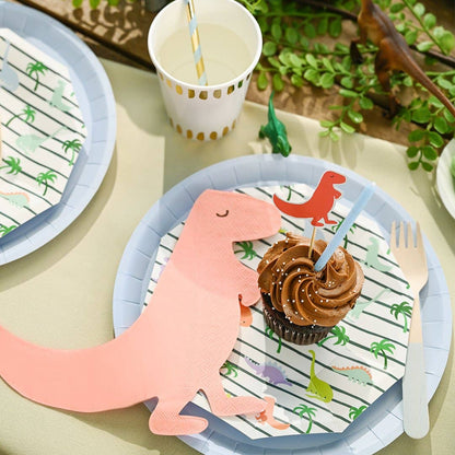 Dinosaur Dessert Plates
