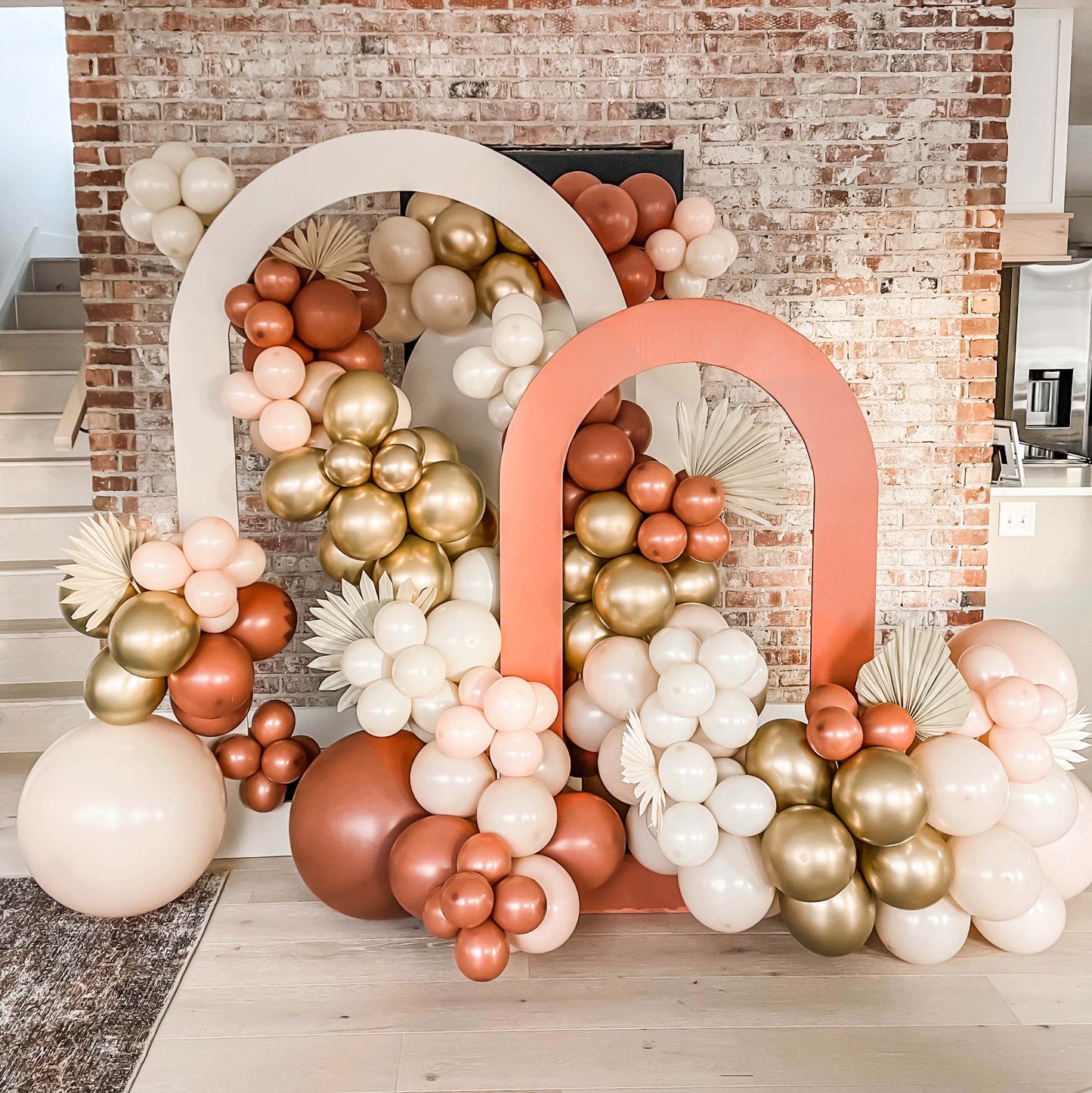 Burnt Orange Balloon Garland