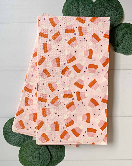 Candy Corn Paper Dinner Napkin
