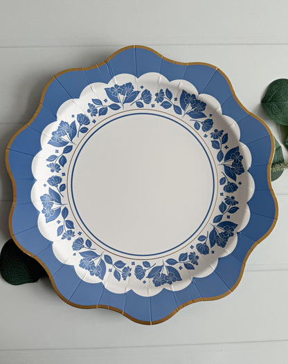 Belle Blue Toile Dinner Plates