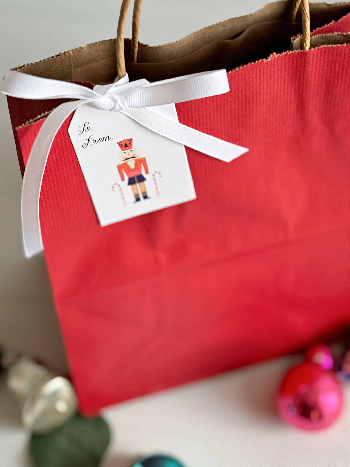Nutcracker Gift Tags - Set of 10