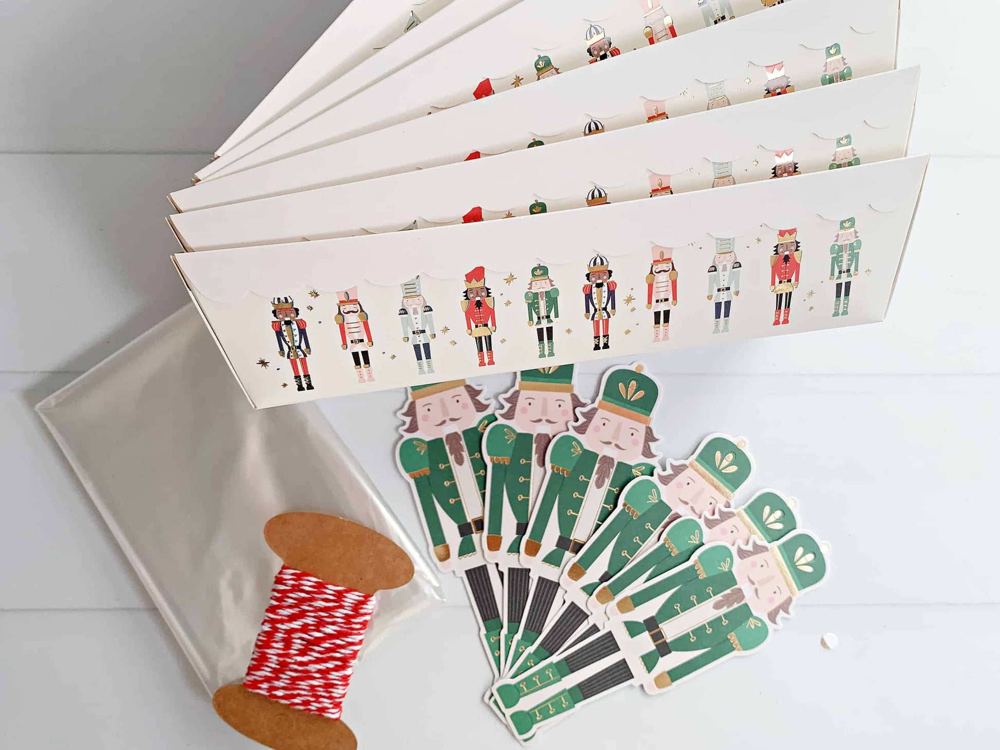 Nutcracker baking kits with loaf pans and tag - shop our Holiday baking Supplies section for an extensive collection