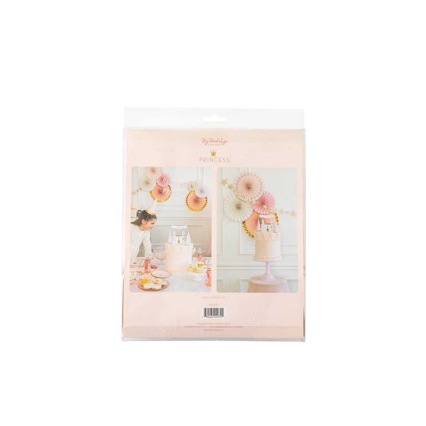 Princess Castle Cake Topper Set