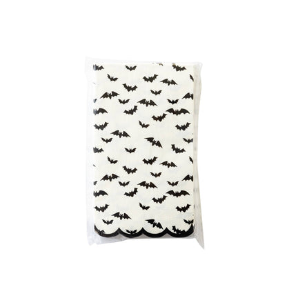 Bats Scallop Paper Dinner Napkin