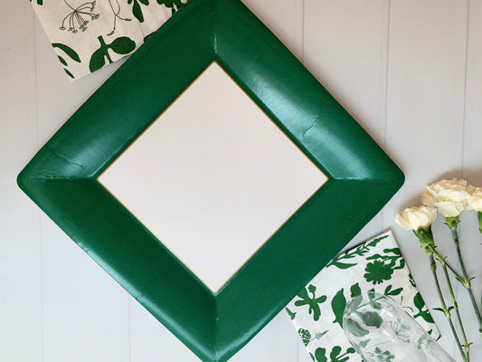 Forest Green Dinner Plates