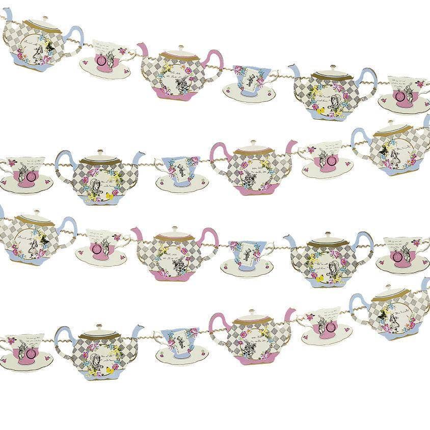 Tea Party Teapot Banner