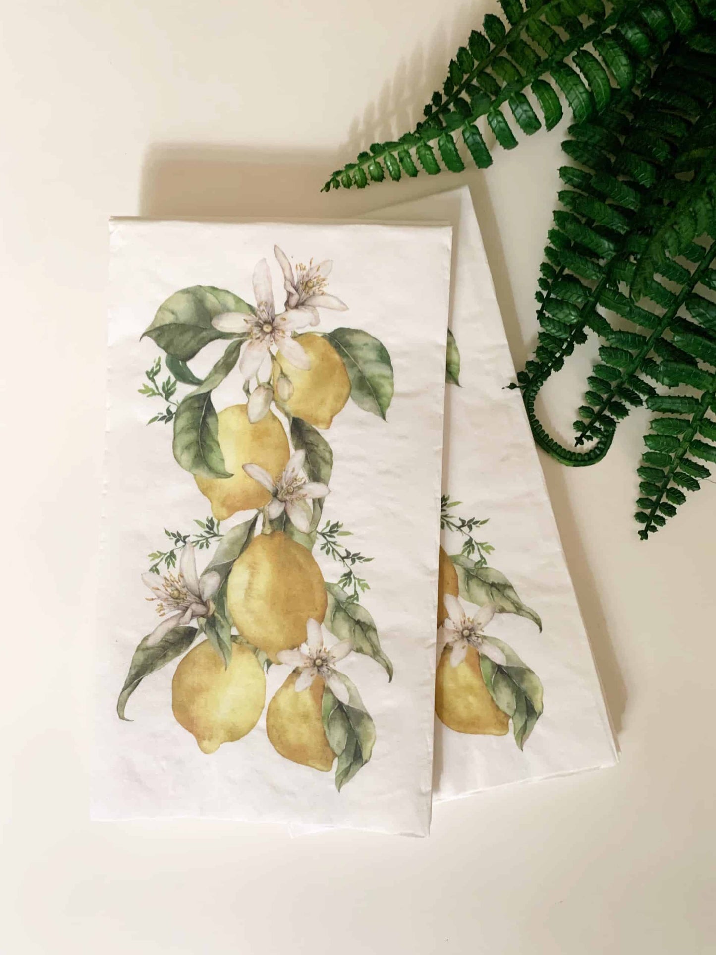 Lemon Dinner Napkin