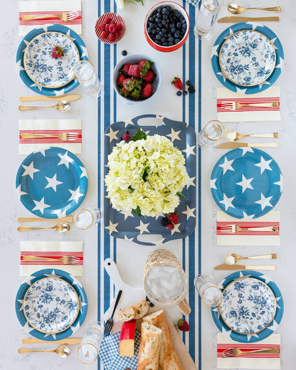 Blue Star Paper Plates