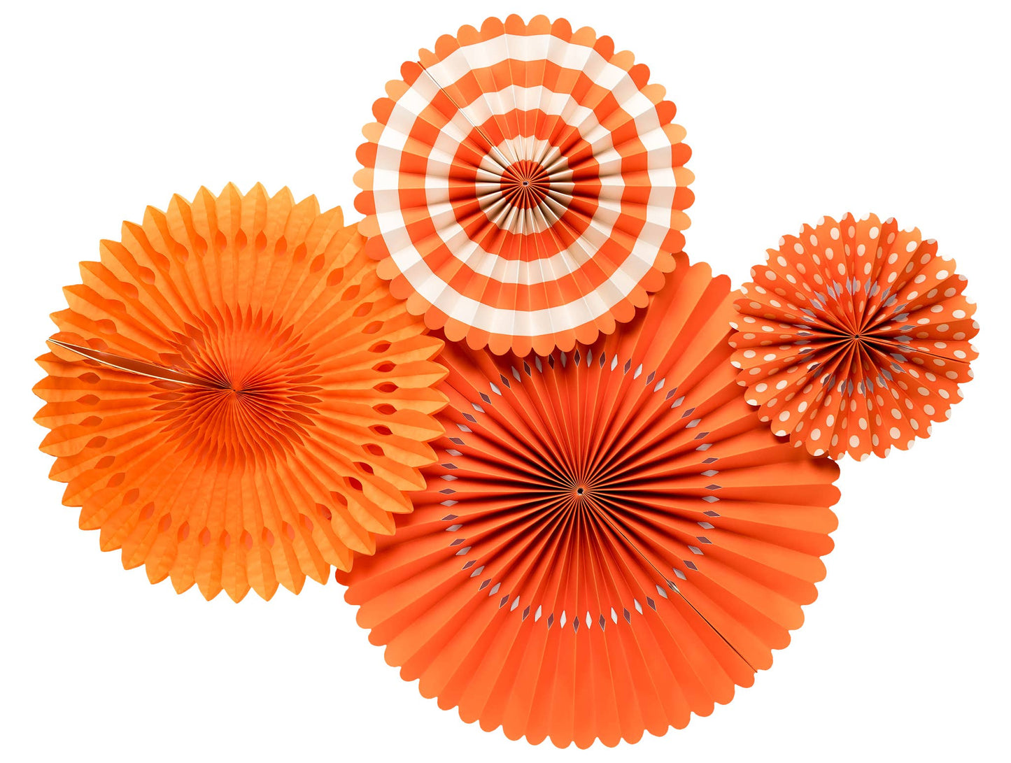 Little Cutie Orange Backdrop Fans
