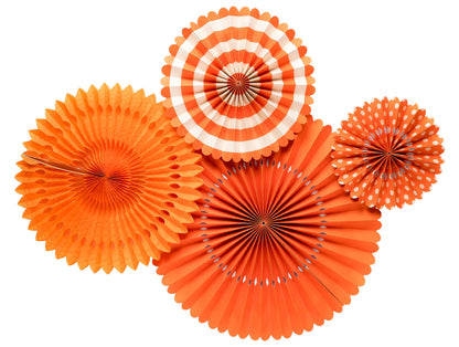 Little Cutie Orange Backdrop Fans