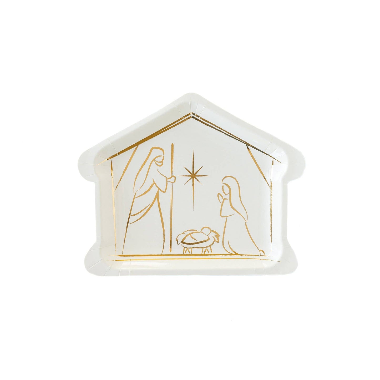 Nativity Paper Plates