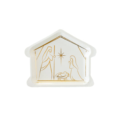 Nativity Paper Plates
