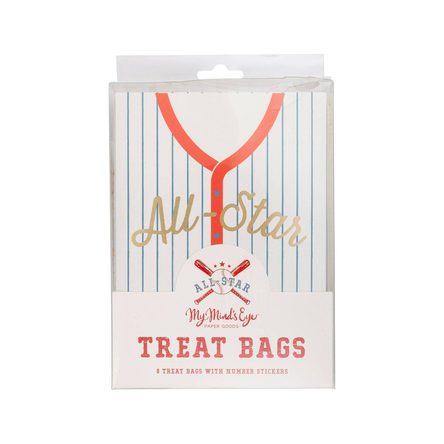 Small Baseball Treat Bags
