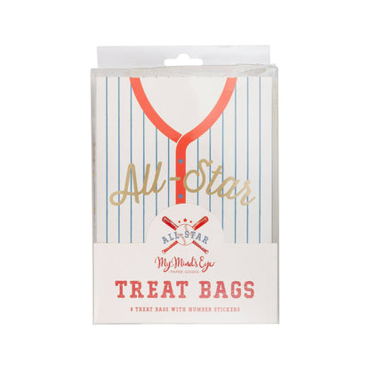Small Baseball Treat Bags