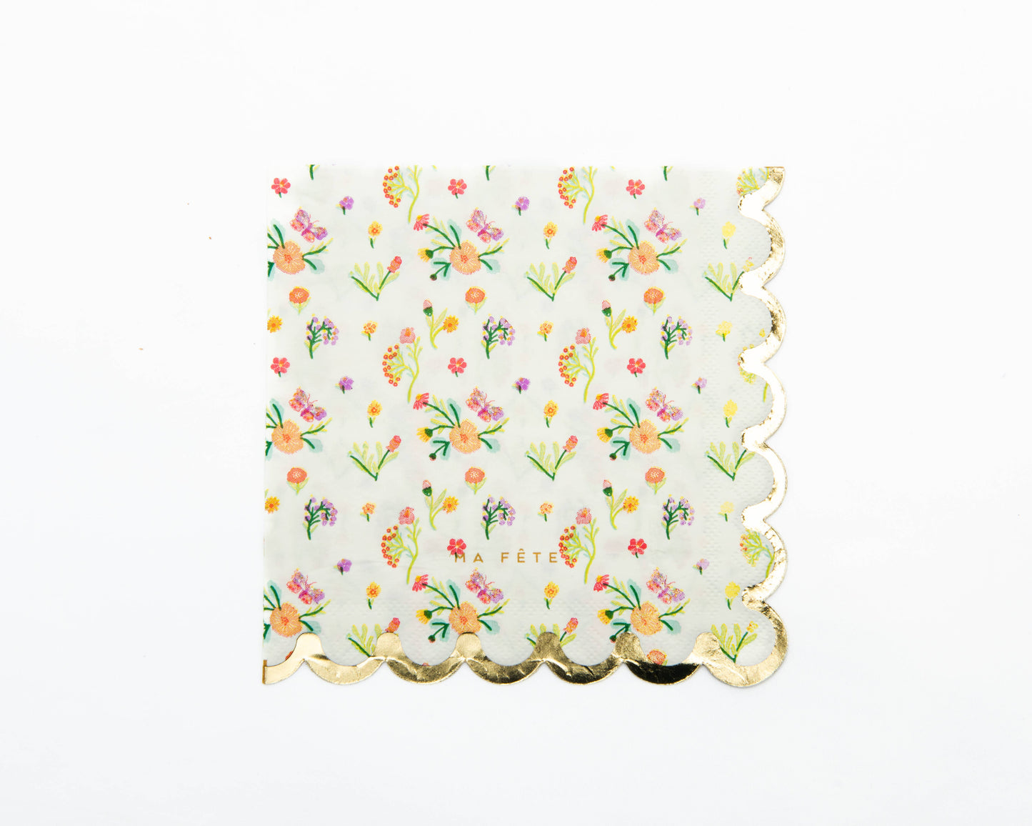 Tea Party Floral Luncheon Napkins