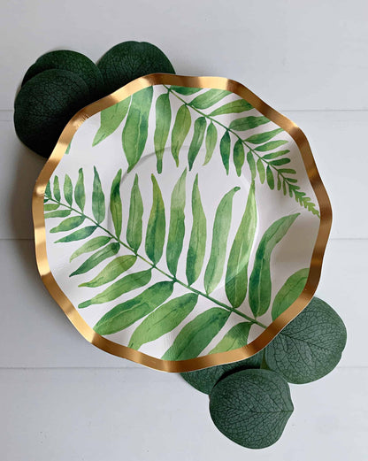 Fern Appetizer and Dessert Bowl