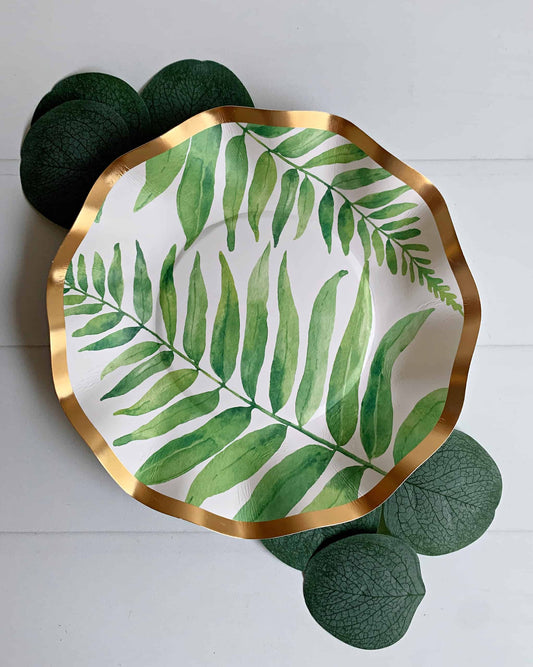 Fern Appetizer and Dessert Bowl