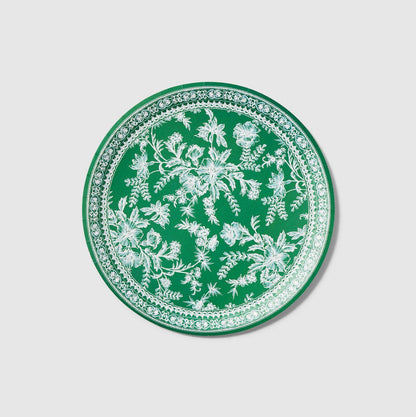 Emerald Toile Large Plates (10 per pack)